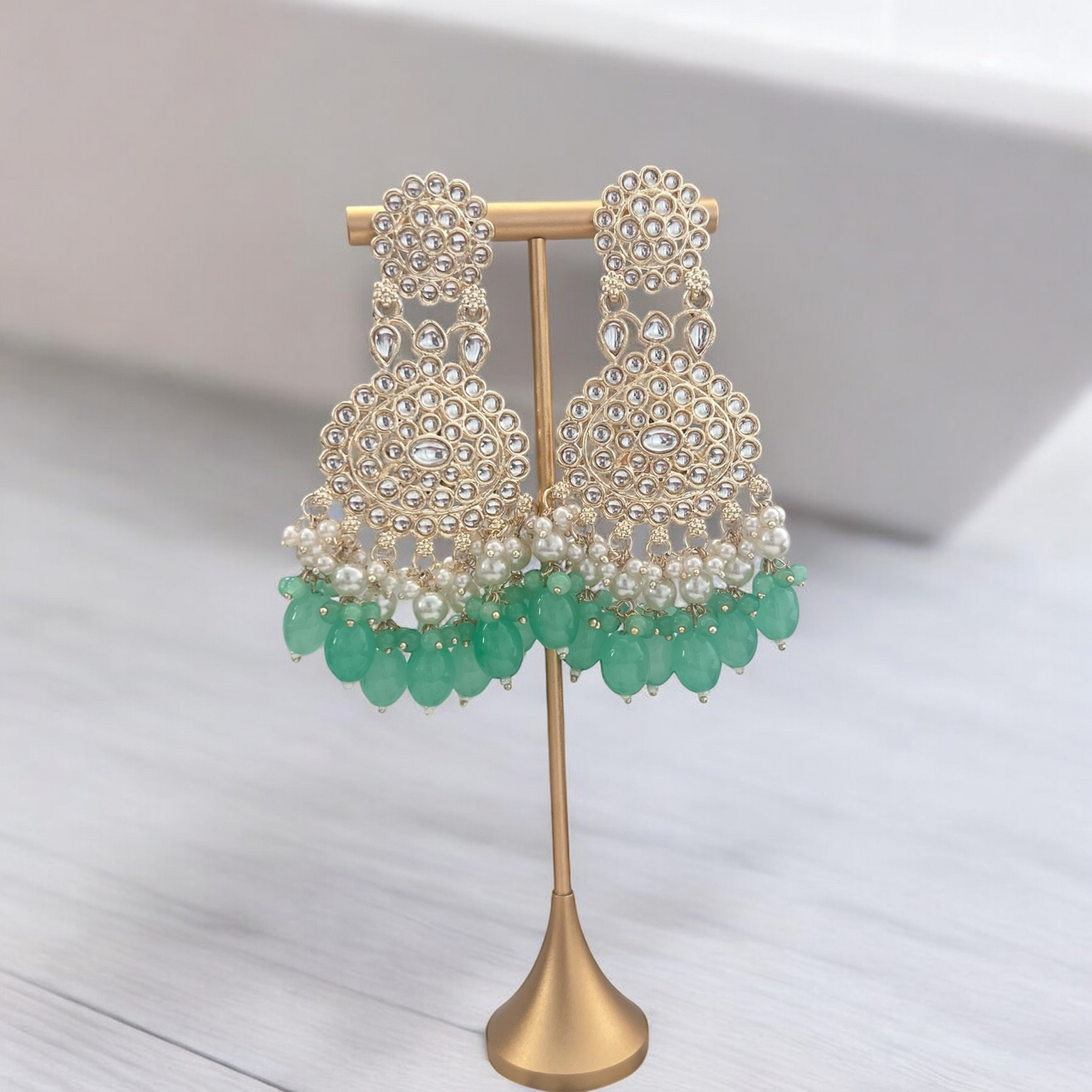 Saphira Earring and Tikka Set