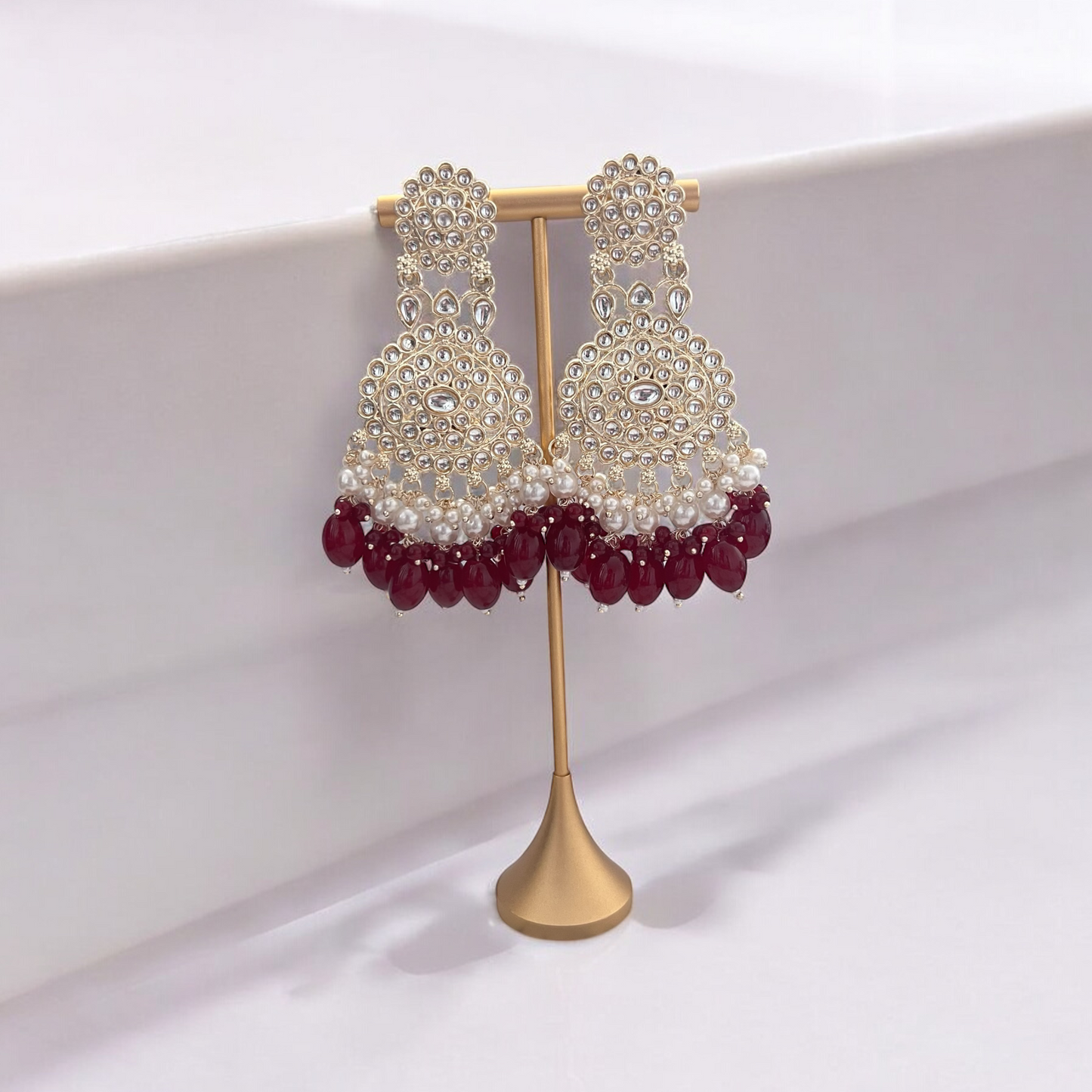 Saphira Earring and Tikka Set