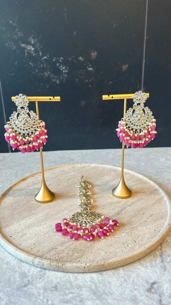 Kaya Earring and Teeka Set